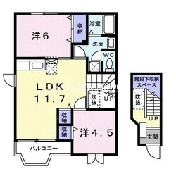 クレストハイムＣの物件間取画像